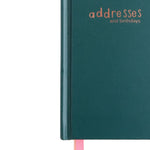 Handbag Address Book | Dark Green