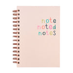 Pink Notes A5 Spiral Notebook