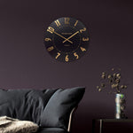 Mulberry Wall Clock | Onyx | 20"