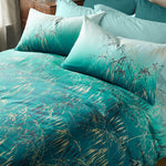 Meadow Grass Bed Linen Set | Teal