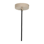 Ceiling Lamp | Lolly | Sand Metal & White Opal