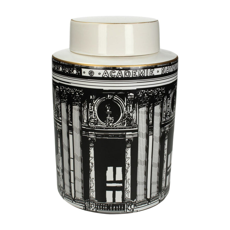 Ceramic Lidded Jar | Architectural