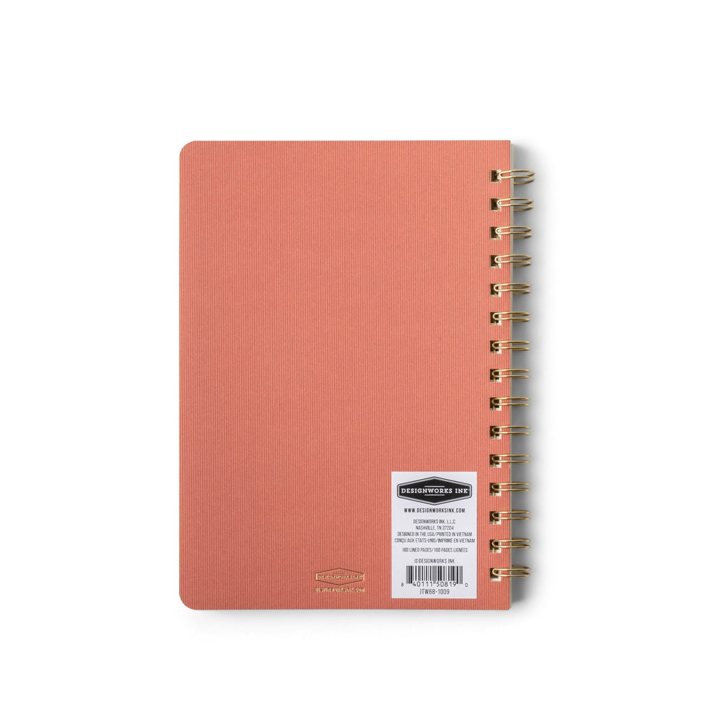 Design Works Ink Notebook Buy Designworks Ink A5 Terracotta Crest Notebook | About Living