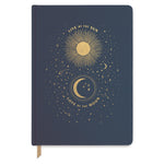 Live by the Sun, Love by the Moon Journal | Navy Book Cloth
