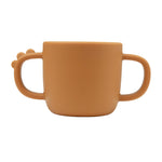 2 Handle Peekaboo Cup | Croco | Mustard