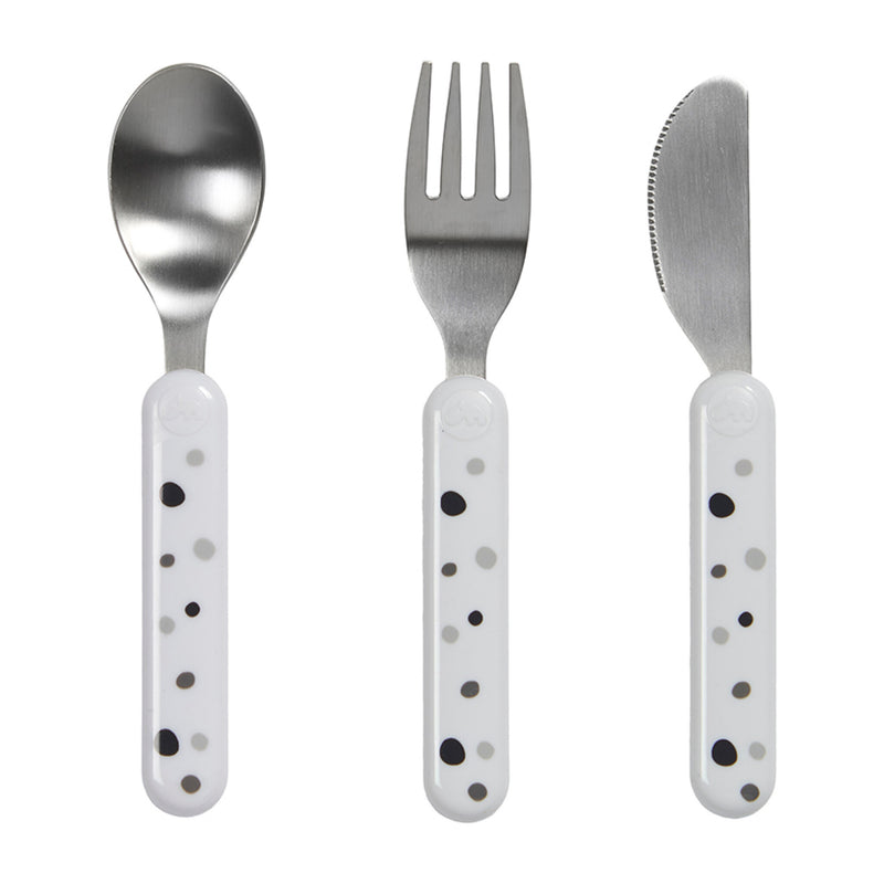 Cutlery Set | Dreamy Dots | White