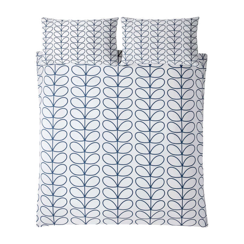 Linear Stem Duvet | Whale Blue