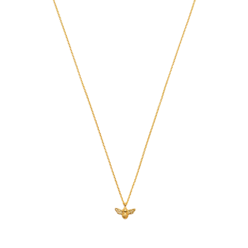 Bee Necklace | Gold Plated