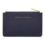 Card Purse | Woman on a Mission | Navy