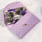 Envelope Card Holder | Lilac Weave