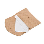Envelope Card Holder | Taupe Weave