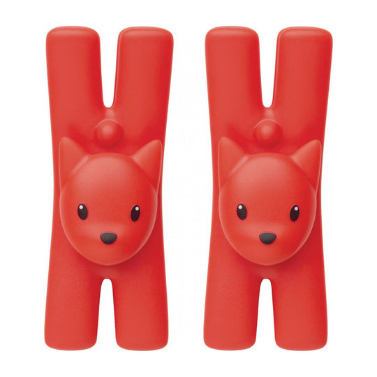 Lampo Magnetic Cat Clips | Set of 2 | Red