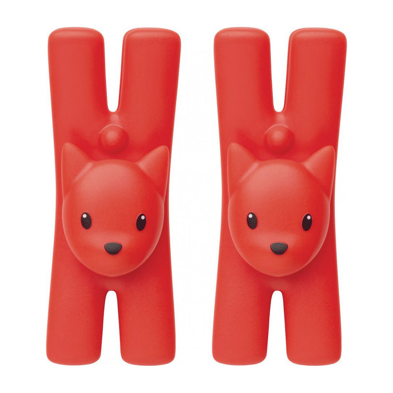Lampo Magnetic Cat Clips | Set of 2 | Red