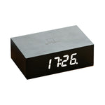 Flip Click Alarm Clock | Black