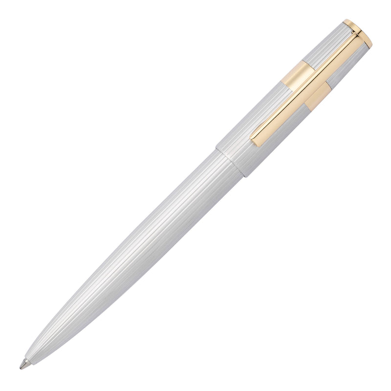 Gear Ballpoint Pen | Silver & Gold