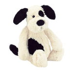 Bashful Puppy | Black & Cream | Medium