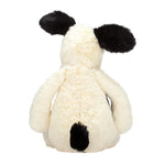 Bashful Puppy | Black & Cream | Medium