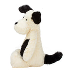 Bashful Puppy | Black & Cream | Medium