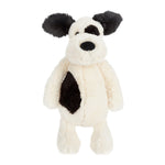 Bashful Puppy | Black & Cream | Medium