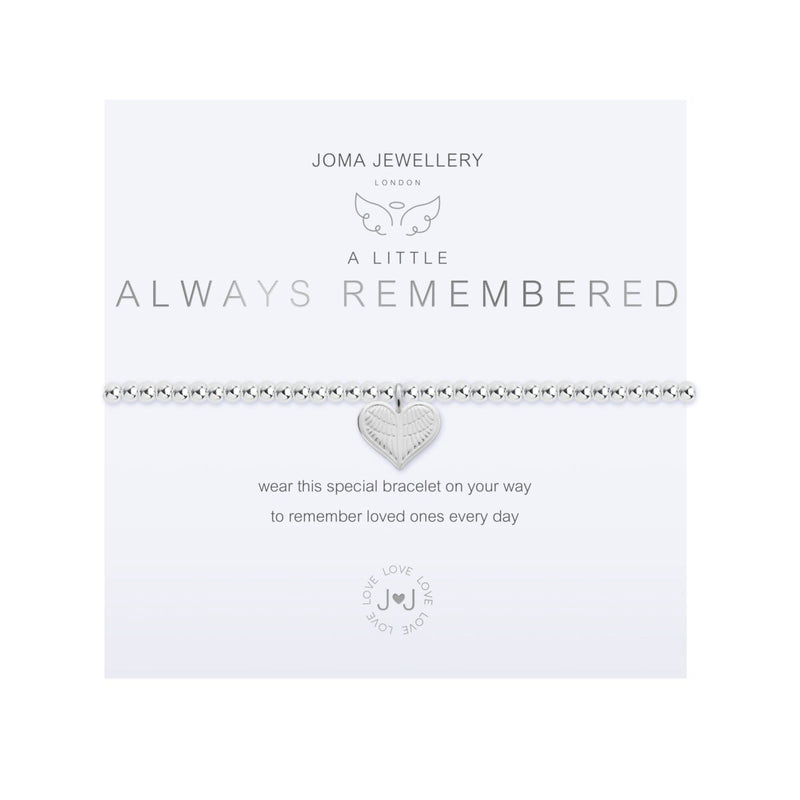 A Little 'Always Remembered' Bracelet | Silver Plated