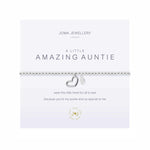 A Little 'Amazing Auntie' Bracelet | Silver Plated