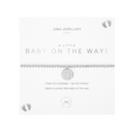 A Little 'Baby On The Way' Bracelet | Silver Plated