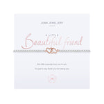 A Little 'Beautiful Friend' Bracelet | Silver & Rose Gold Plated
