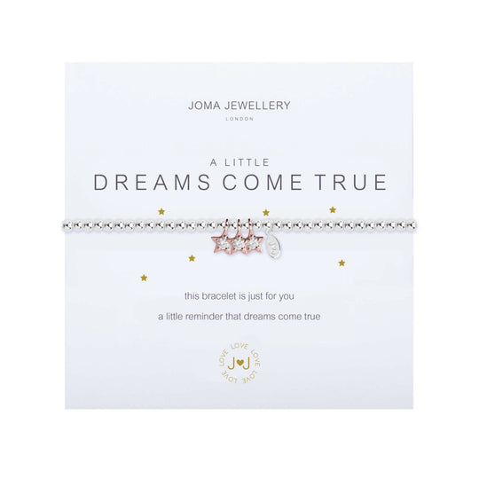 A Little 'Dreams Come True' Bracelet | Silver & Rose Gold Plated