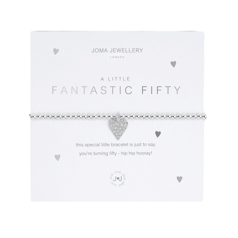 A Little 'Fantastic Fifty' Bracelet | Silver Plated