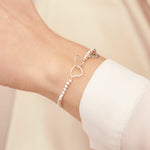 A Little 'Friendship' Bracelet | Silver Plated