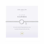 A Little 'Karma' Bracelet | Silver Plated