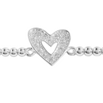 A Little 'Love You Mummy' Bracelet | Silver Plated