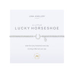 A Little 'Lucky Horseshoe' Bracelet | Silver Plated