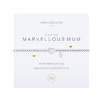 A Little 'Marvelous Mum' Bracelet | Silver Plated