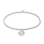 A Little 'May' Lily of the Valley Birthflower Bracelet | Silver Plated