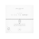A Little 'Miss To Mrs' Bracelet | Silver Plated