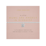 A Little 'Mum's Are Angels In Disguise' Bracelet | Silver Plated