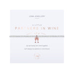 A Little 'Partners In Wine' Bracelet | Silver & Rose Gold Plated