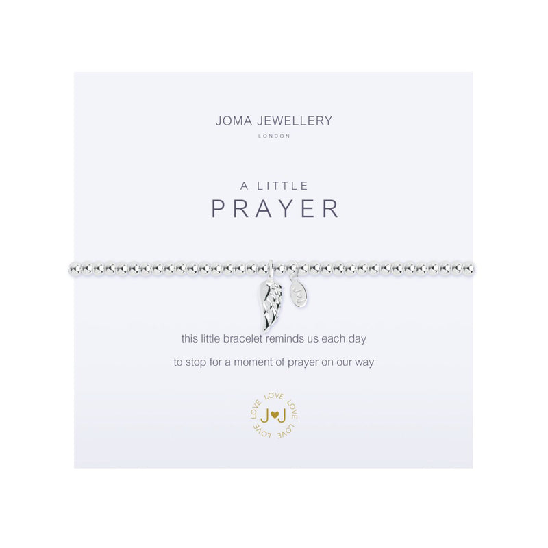 A Little 'Prayer' Bracelet | Silver Plated