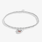 A Little 'Robins Appear When Loved Ones Are Near' Bracelet | Silver Plated