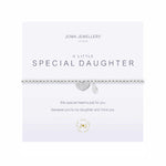 A Little 'Special Daughter' Bracelet | Silver Plated