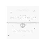 A Little 'Special Grandma' Bracelet | Silver Plated with Pearl Bead