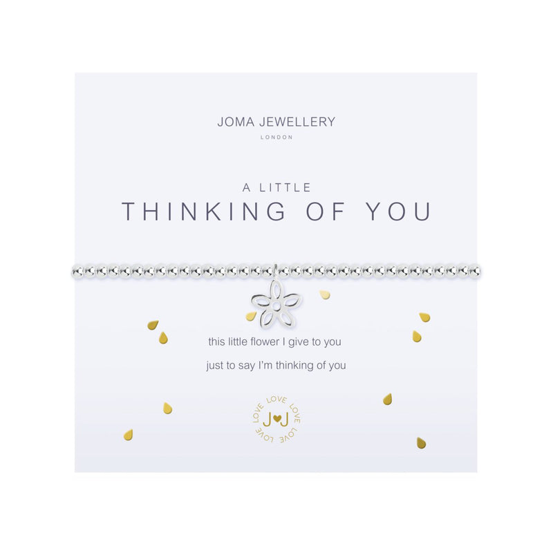 A Little 'Thinking of You' Bracelet | Silver Plated