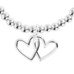 'Beautiful Friend' Celebration Bracelet Set | Silver Plated