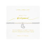 Bridal 'Bridesmaid' Bracelet | Silver Plated with Mother of Pearl