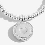 'Just For You Mum' Celebration Bracelet Set | Silver Plated | 3 Piece