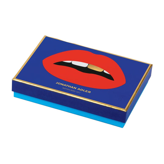 Diecut Notecard Set | Lips | 6-Piece