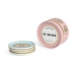 Le Wink Coasters | Set of 4