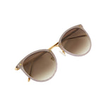 Santorini Sunglasses | Taupe Gradient