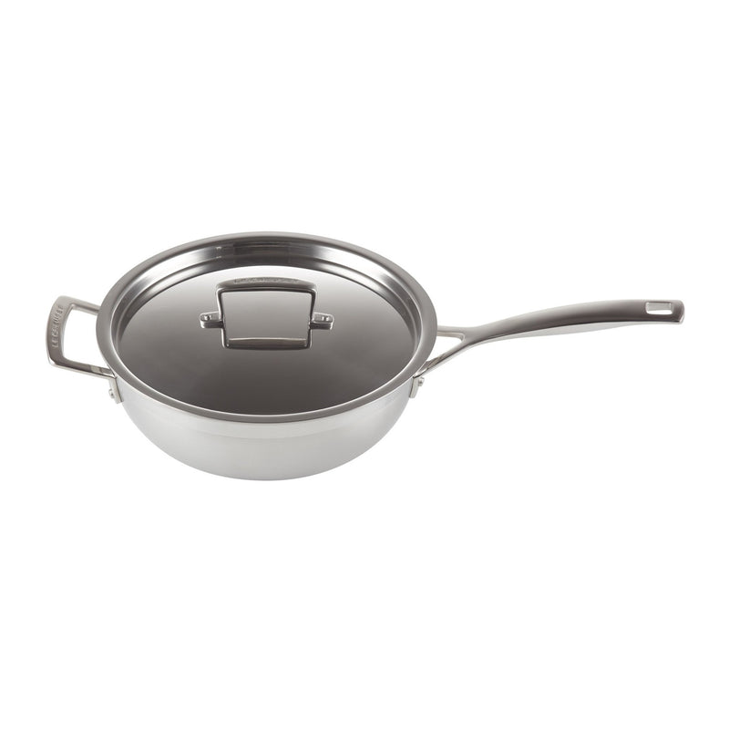 3-Ply Stainless Steel Chef's Pan | Non-Stick | 24cm